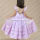 girls purple tulle maxi fairy dress